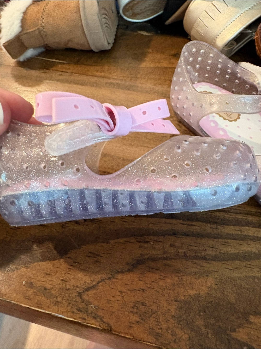 Mini  Melissa bow jelly shoe - Picture 2 of 4